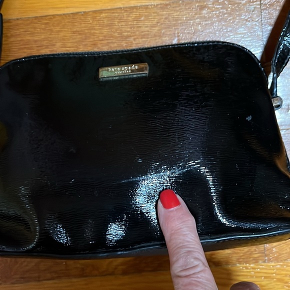 Kate Spade Cross Body. Used. Black. - Picture 3 of 6